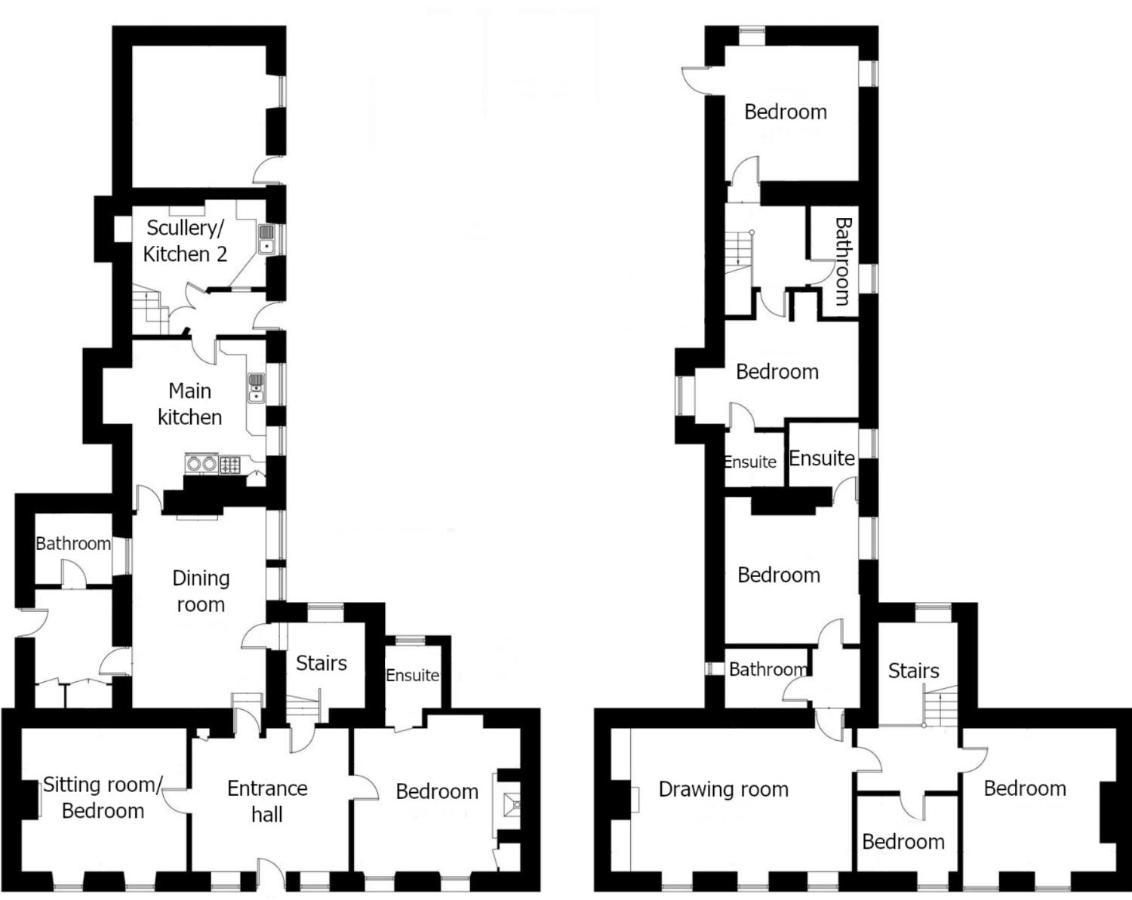 Topside House - Beautiful 7 Bedroom House With Hottub Wifi And Parking Near Bath Wells Frome Oakhill Экстерьер фото
