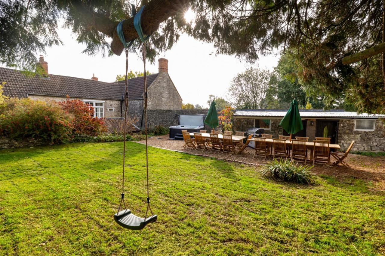 Topside House - Beautiful 7 Bedroom House With Hottub Wifi And Parking Near Bath Wells Frome Oakhill Экстерьер фото